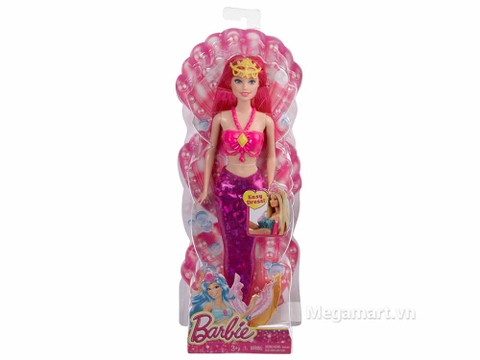 Hình ảnh vỏ ngoài thực tế của bộ đồ chơi Barbie Nàng tiên cá