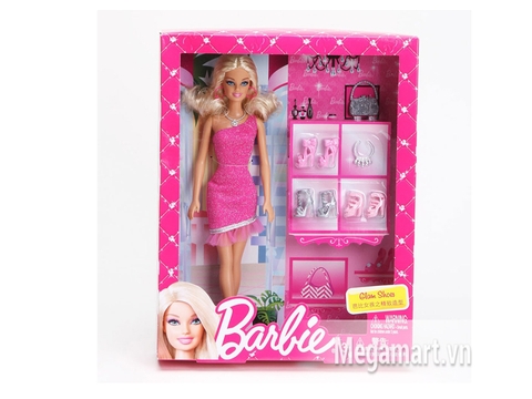 Hình ảnh vỏ bọc bên ngoài đồ chơi Barbie Thời trang giày