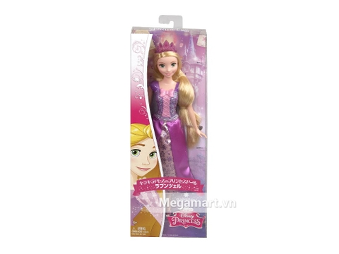 Thiết kế vỏ hộp bên ngoài bộ Barbie Công chúa Disney - Rapunzel