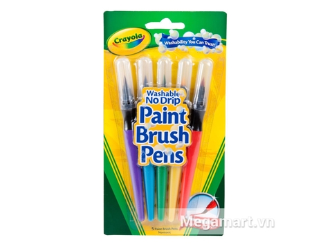 Hộp đựng bộ Crayola Bộ bút lông 5 màu