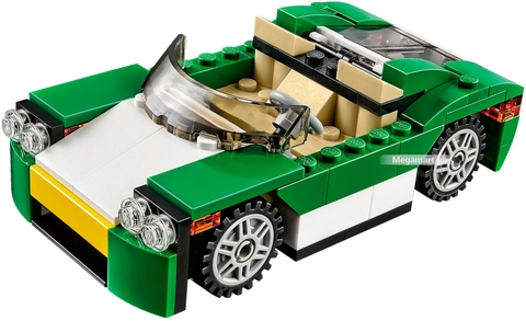 Các mô hình ấn tượng trong bộ Lego Creator 31056 - Xe mui trần xanh lá