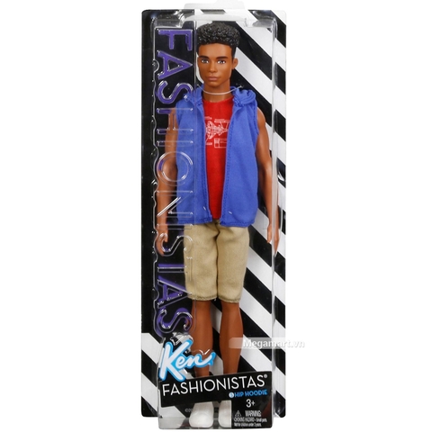 Barbie Fashionistas Ken - Steven áo khoác nỉ - Vỏ hộp sản phẩm
