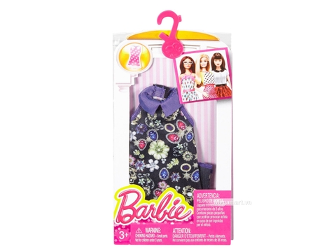 Barbie Phụ kiện Đầm thời trang Barbie - Vỏ hộp sản phẩm