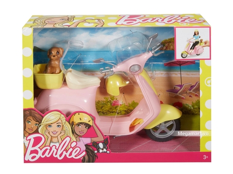 Barbie Xe máy - Hình ảnh vỏ hộp sản phẩm