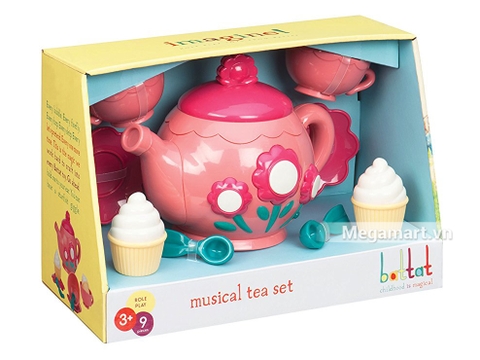 Hình ảnh vỏ hộp bộ Battat Bộ ấm trà âm nhạc