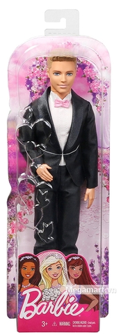 Barbie Chú rể Ken - Vỏ hộp sản phẩm
