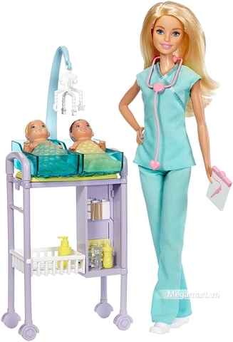 Barbie Bộ búp bê Bác sĩ nhi - Các chi tiết có trong sản phẩm này