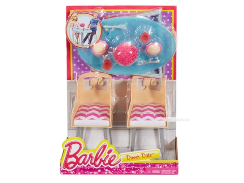 Barbie Bữa tối vui vẻ - Hình ảnh vỏ hộp sản phẩm