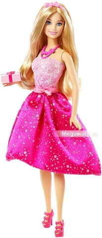 Barbie Búp bê sinh nhật gồm nhiều món đồ thú vị sưu tập cho bé gái