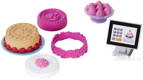 Barbie Chủ tiệm bánh gồm nhiều món đồ thú vị sưu tập cho bé gái