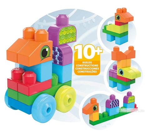 Các mô hình ấn tượng trong bộ Mega Bloks Xếp khối động vật