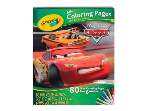 Thiết kế ấn tượng của Crayola Bộ bút giấy tô màu hình nhân vật (3 trong 4 hình)