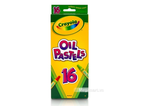 Hình ảnh vỏ hộp bộ Crayola Bút sáp dầu 16 màu