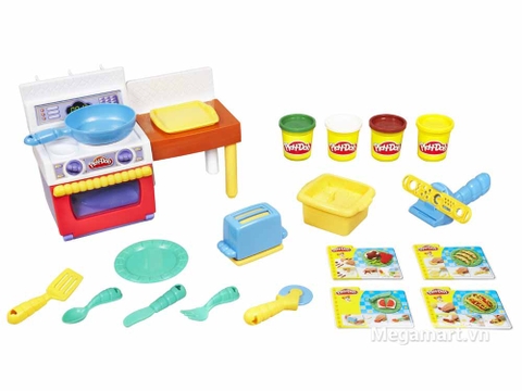 Play-Doh 22465 - Nhà bếp tiện dụng - Thiết kế ấn tượng