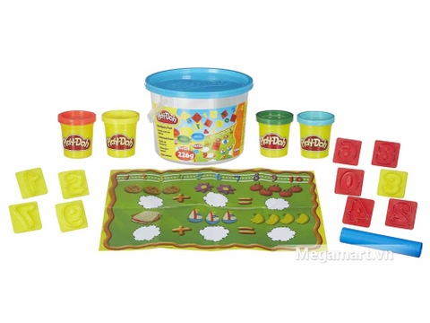 Play-Doh 23326 - Bộ số học vui nhộn - Thiết kế ấn tượng
