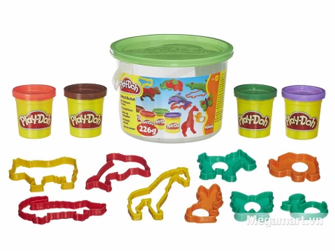 Play-Doh 23413 - Thế giới động vật mini - Thiết kế ấn tượng