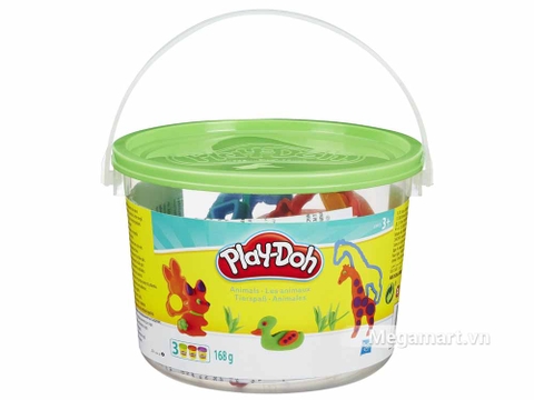 Play-Doh 23413 - Thế giới động vật mini - Hình ảnh vỏ hộp