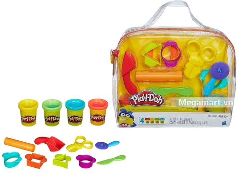 Play-Doh B1169 - Khuôn hình học cơ bản giúp bé yêu toán học