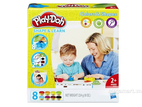 Play-Doh B3404 - Khuôn hình học đơn giản - Hình ảnh vỏ hộp