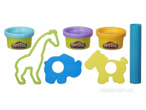 Play-Doh B4159 - Sở thú mini - Thiết kế ấn tượng