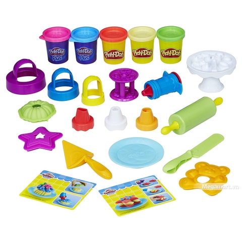 Play-Doh B9741 Tháp kem sắc màu - Với các chi tiết chính của sản phẩm