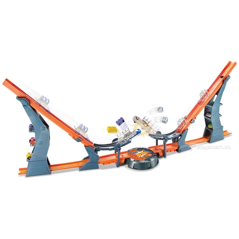 Thiết kế ấn tượng của Hot Wheels Bộ đường đua siêu xe đối đầu