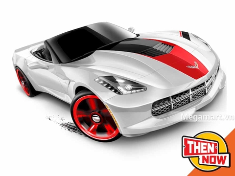 Hot Wheels '14 Corvette Stingray - xe đua cá tính