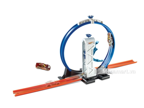 Mô hình Hot Wheels Bộ phụ kiện đường đua - Vòng xoáy trên không