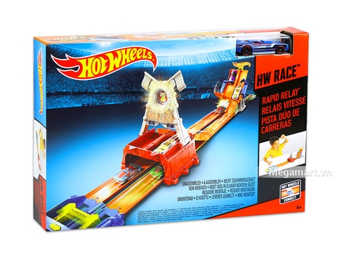 Hình ảnh vỏ hộp bộ Hot Wheels Đường đua vòng lặp