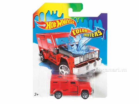 Hot Wheels Xe đổi màu Armored Truck - đồ chơi cho bé yêu xe