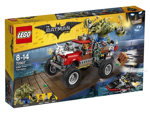 Hình ảnh vỏ hộp bộ Lego Batman Movie 70907 - Người cá sấu Killer Croc