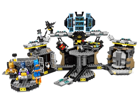 Các mô hình ấn tượng trong bộ Lego Batman Movie 70909 - Xâm nhập hang dơi