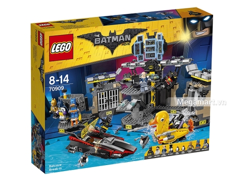 Hình ảnh vỏ hộp bộ Lego Batman Movie 70909 - Xâm nhập hang dơi