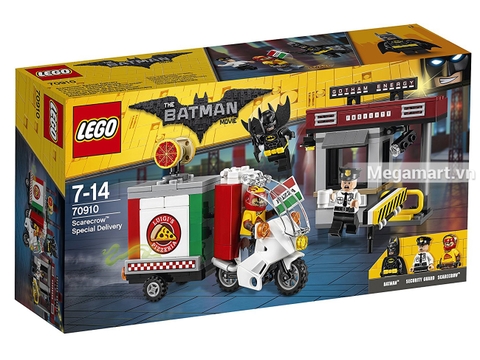 Hình ảnh vỏ hộp bộ Lego Batman Movie 70910 - Chuyến hàng đặc biệt của tên bù nhìn