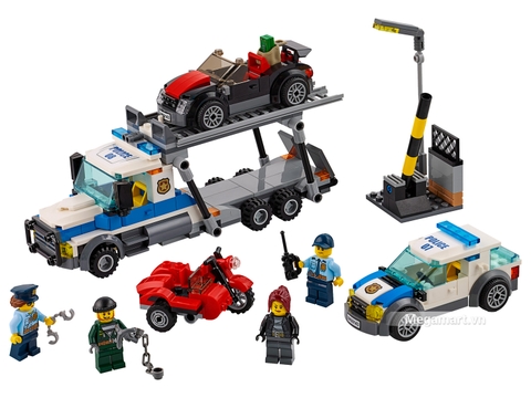Các mô hình ấn tượng trong bộ Lego City 60143 - Xe vận chuyển phi pháp