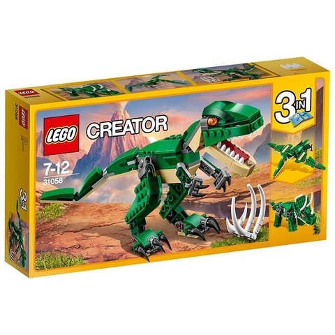 Lego Creator 31058 - Khủng long mạnh mẽ Vỏ hộp 
