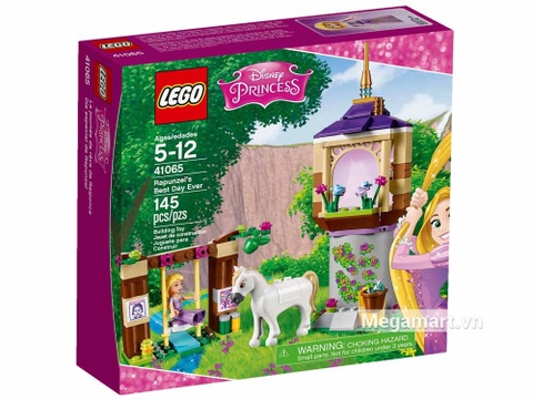 Hình ảnh vỏ hộp bộ Lego Disney Princess 41065 - Ngày tuyệt vời của Rapunzel