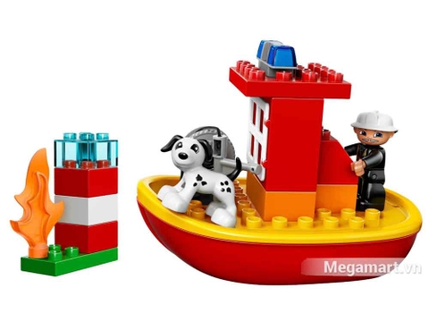 Lego Duplo 10591 - Tàu cứu hỏa - bộ đồ chơi của trẻ