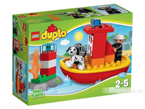 Lego Duplo 10591 - Tàu cứu hỏa - ảnh bìa sản phẩm