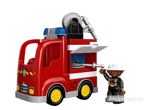 Lego Duplo 10592 - Xe cứu hỏa - chiếc xe được bảo dưỡng
