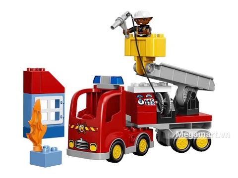 Lego Duplo 10592 - Xe cứu hỏa - bộ đồ chơi nổi bật
