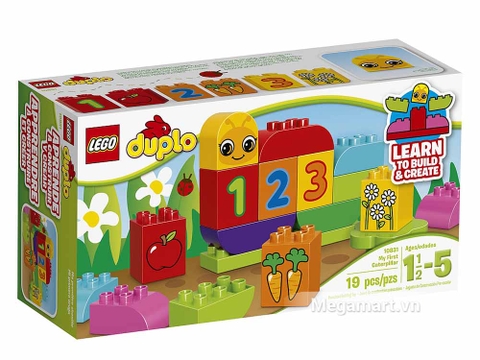 Hình ảnh vỏ hộp bộ Lego Duplo 10831 - Sâu Bướm Đầu Tiên Của Bé