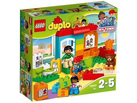 Hình ảnh vỏ hộp bộ Lego Duplo 10833 - Lớp học mầm