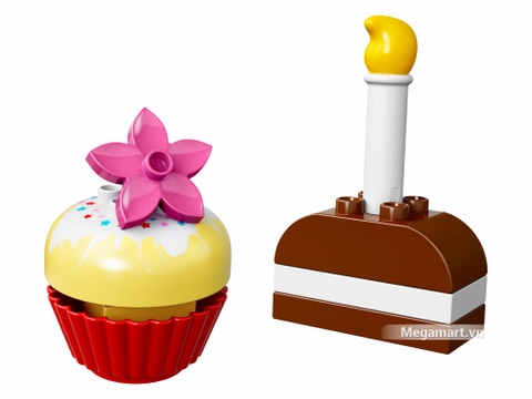 Các mô hình ấn tượng trong bộ Lego Duplo 10850 - Bánh kem đầu tiên