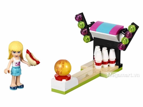Các mô hình ấn tượng trong bộ Lego Friends 30399 - Bowling Trong Công Viên Giải Trí