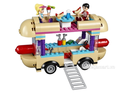 Đồ chơi Lego Friends 41129 - Cửa hàng ăn vặt lưu động