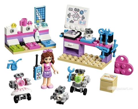 Các mô hình ấn tượng trong bộ Lego Friends 41307 - Phòng thí nghiệm của Olivia