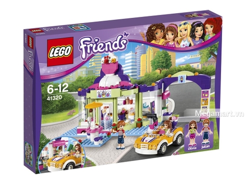 Lego Friends 41320 - Cửa Hàng Yougurt Heartlake Vỏ hộp