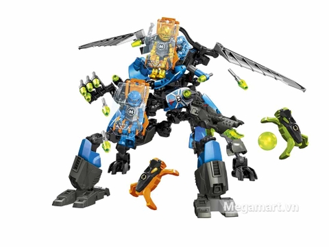 Mô hình Lego Hero Factory 44028 - Cỗ máy chiến đấu của Surge và Rocka