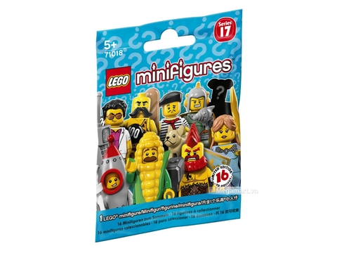 Hình ảnh vỏ ngoài của Lego Minifigures 71018 - Nhân vật Lego số 17